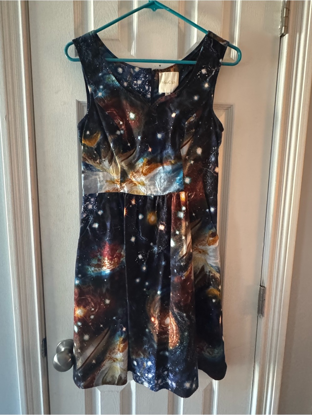 ModCloth galaxy universe skater dress